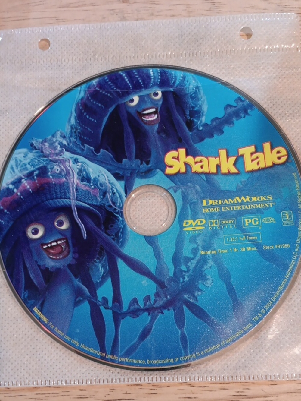 Shark Tale DVD *NO CASE*